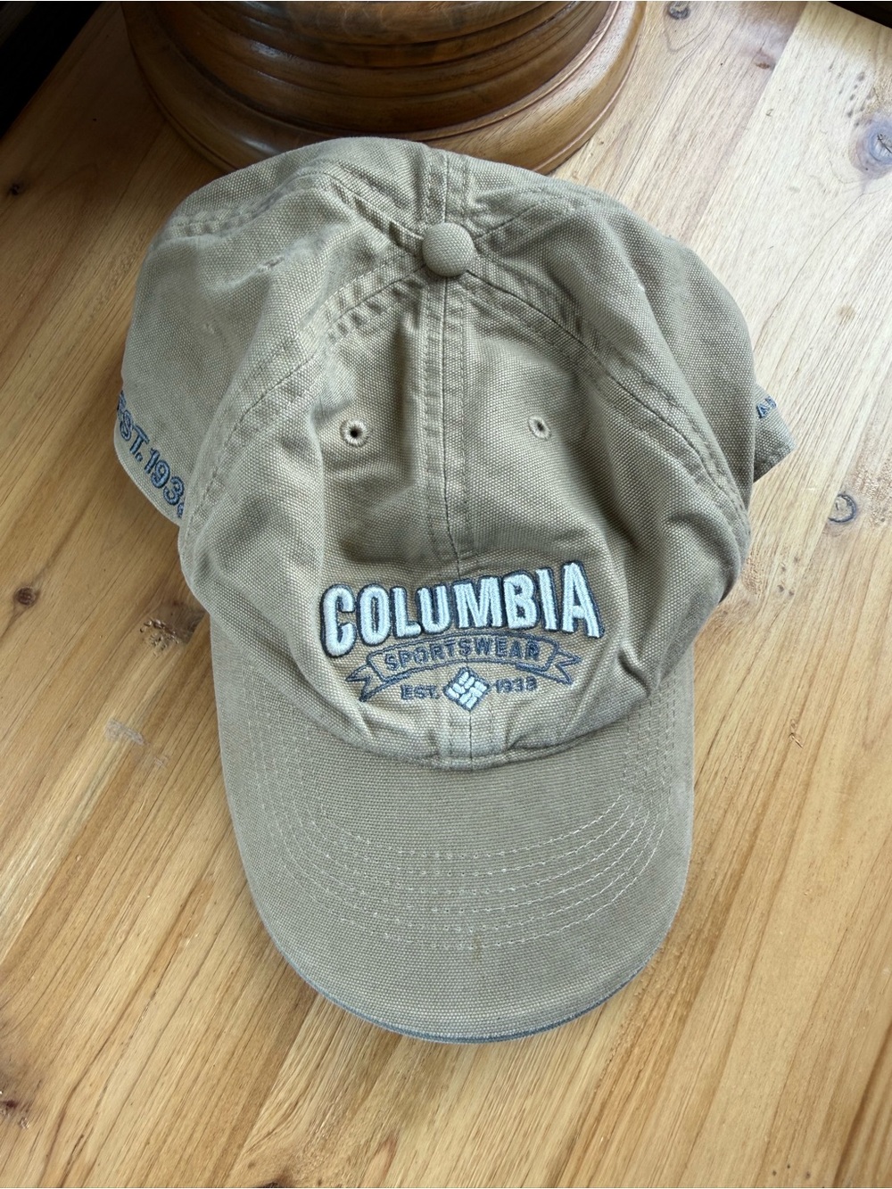 Columbia Sportswear Company VINTAGE OmniShade Cotton Hat Adjustable Khaki OS